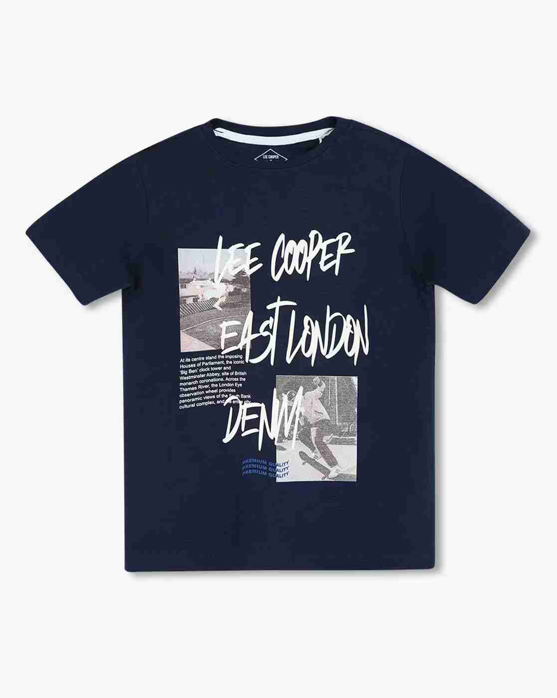 Boys Graphic Print Regular Fit T-Shirt