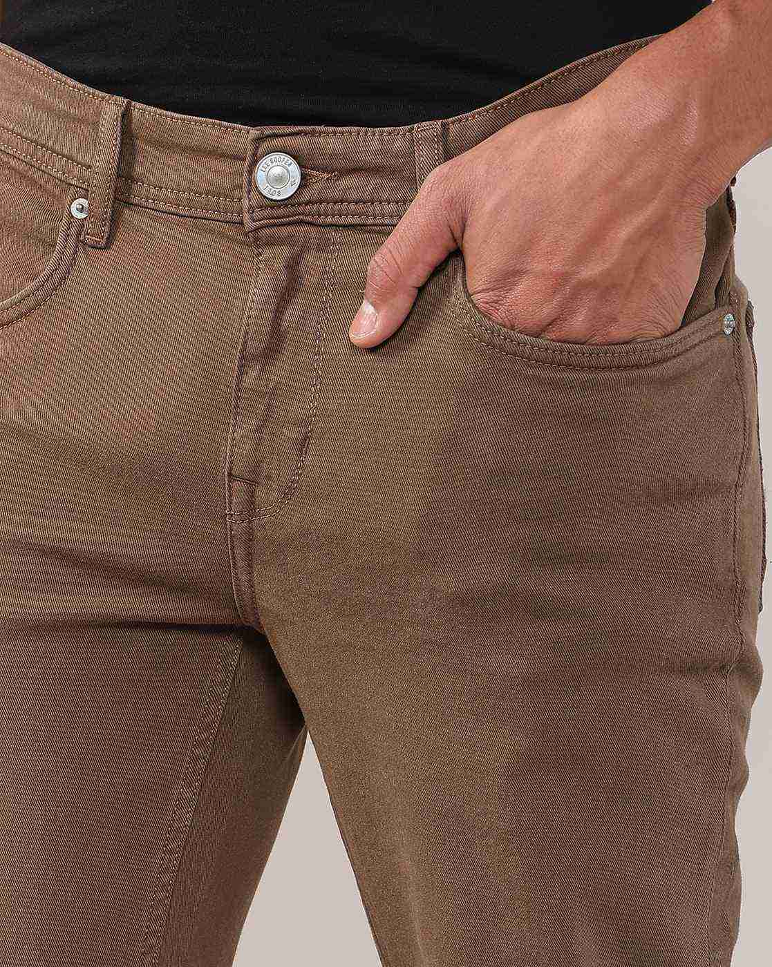 Lee Cooper | Men Mid-Rise Slim Fit Jeans|4