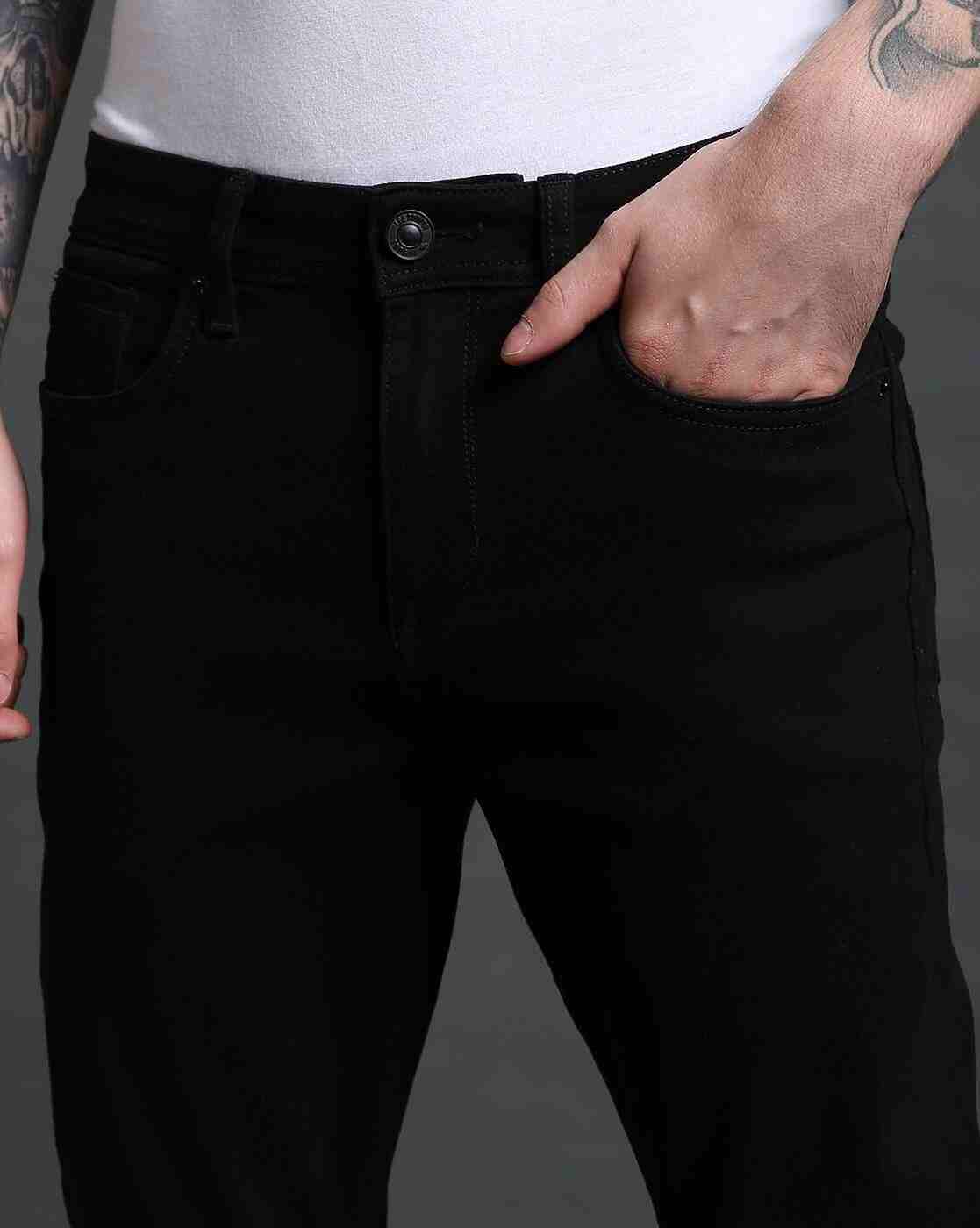 Lee Cooper | Men Mid-Rise Slim Fit Jeans|4