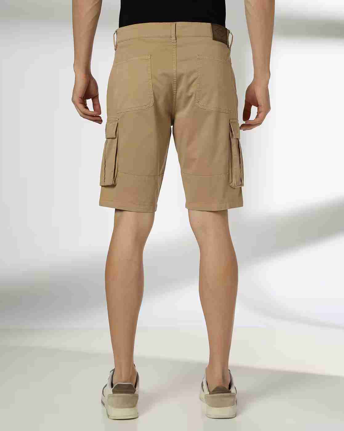 Lee Cooper | Men Regular Fit Cargo Shorts|2