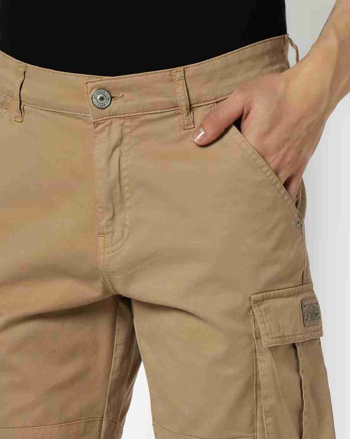 Lee Cooper | Men Regular Fit Cargo Shorts|3