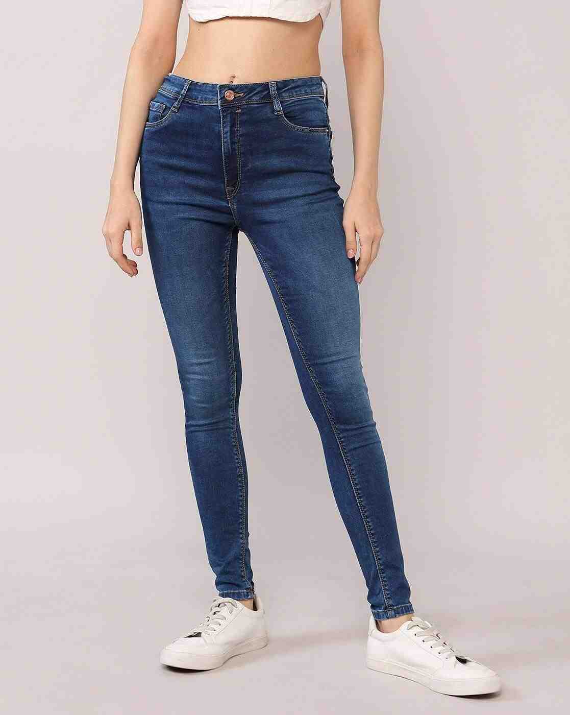 Lee Cooper | Women Mid-Wash High-Rise Skinny Fit Jeans|3