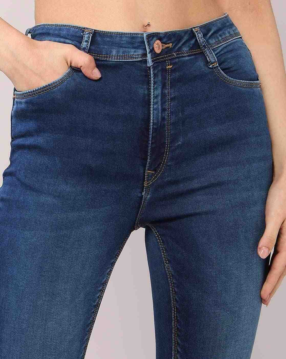 Lee Cooper | Women Mid-Wash High-Rise Skinny Fit Jeans|4