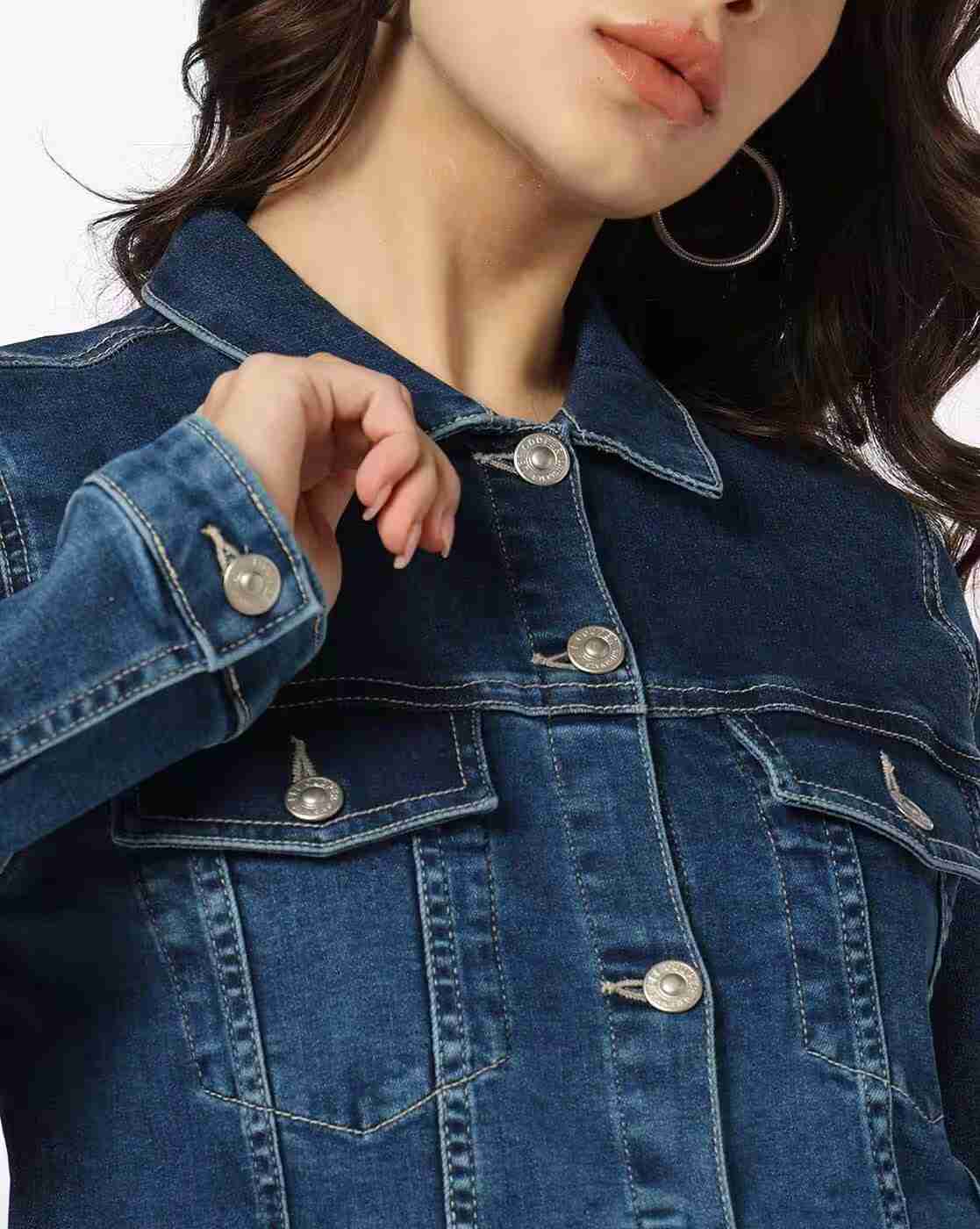 Lee Cooper | Women Regular Fit Denim Jacket|4