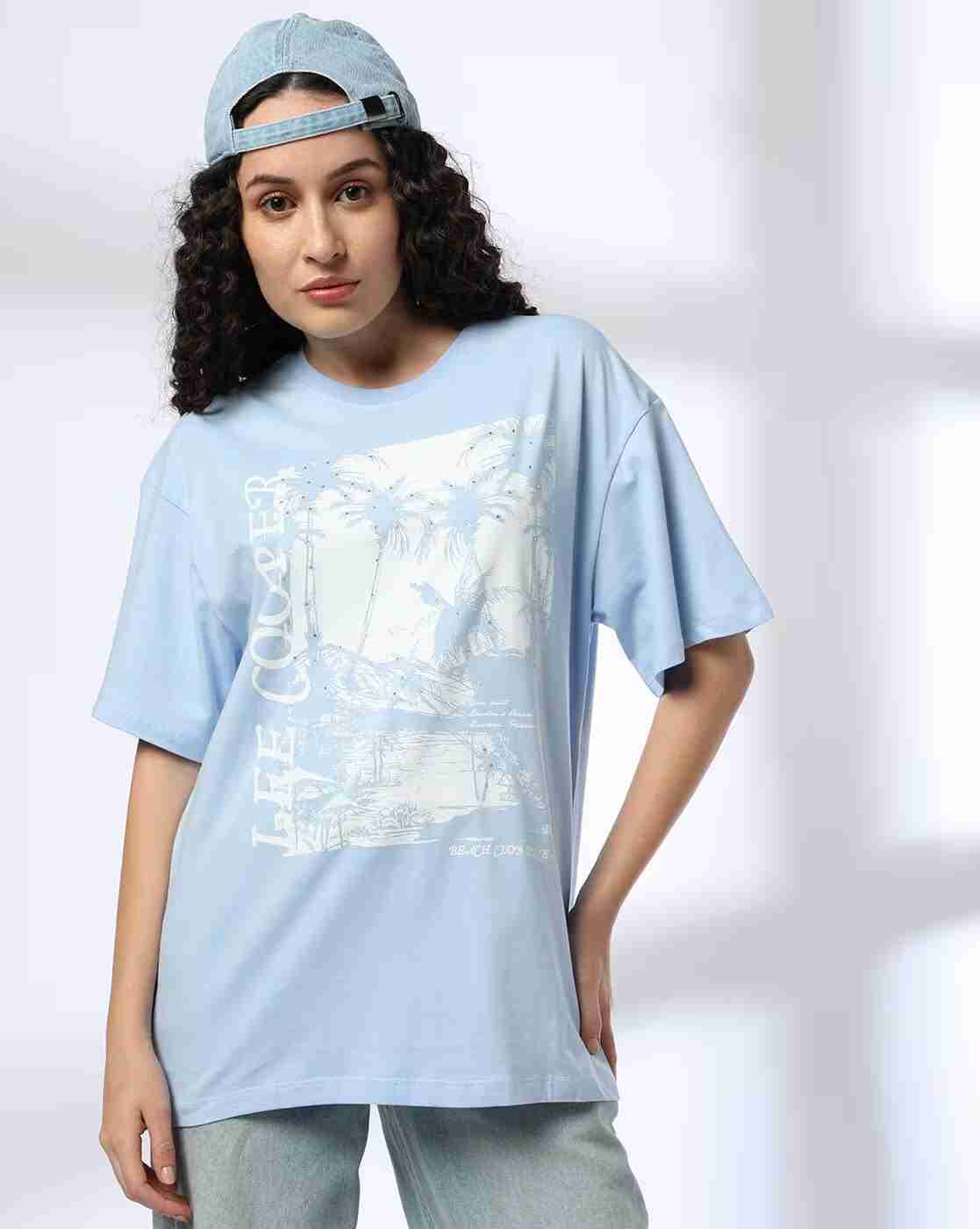 Women Graphic Print Regular Fit Crew-Neck T-Shirt