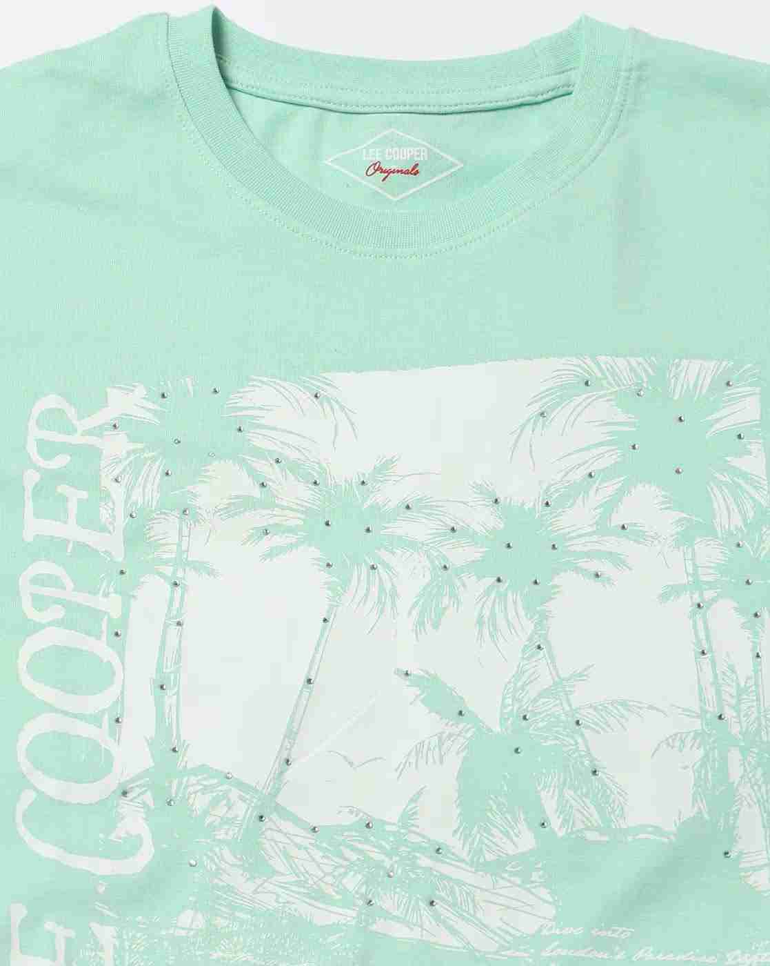 Lee Cooper | Women Graphic Print Regular Fit Crew-Neck T-Shirt|4