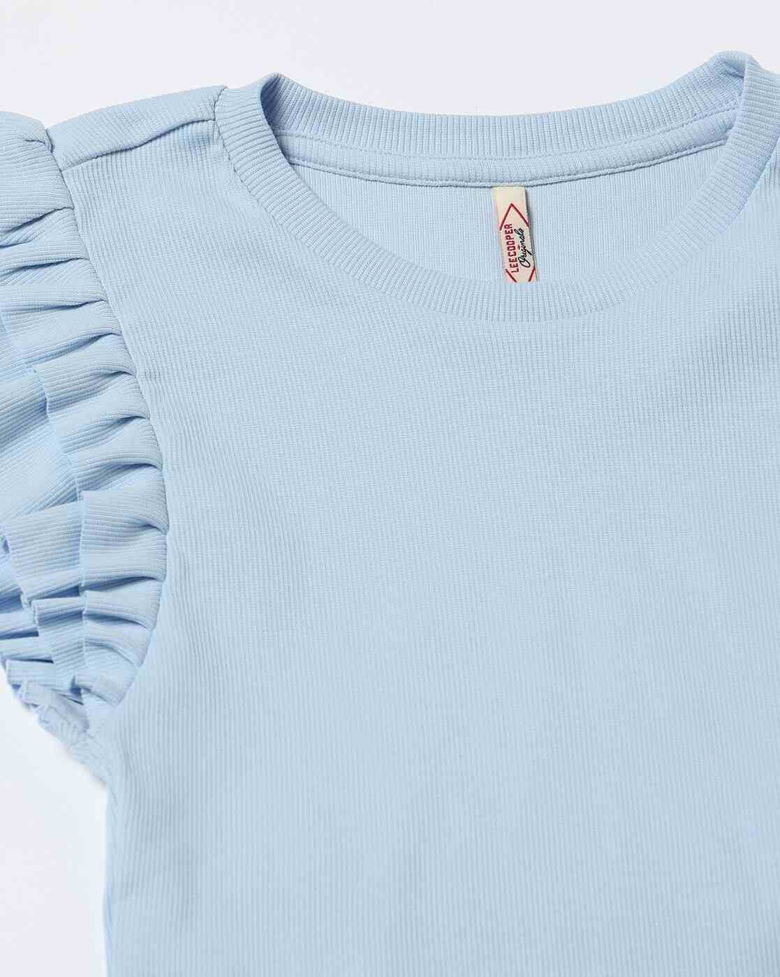 Lee Cooper | Women Round-Neck T-Shirt|5