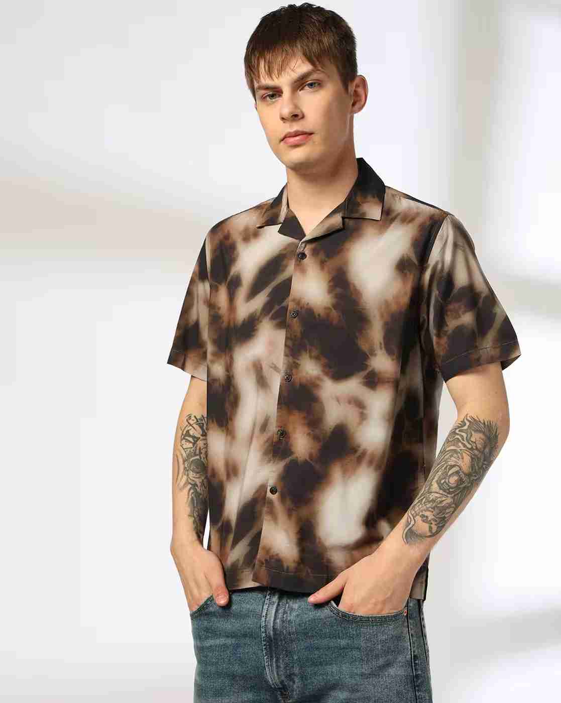 Lee Cooper | Men All-Over Print Resort Regular Fit Shirt|0