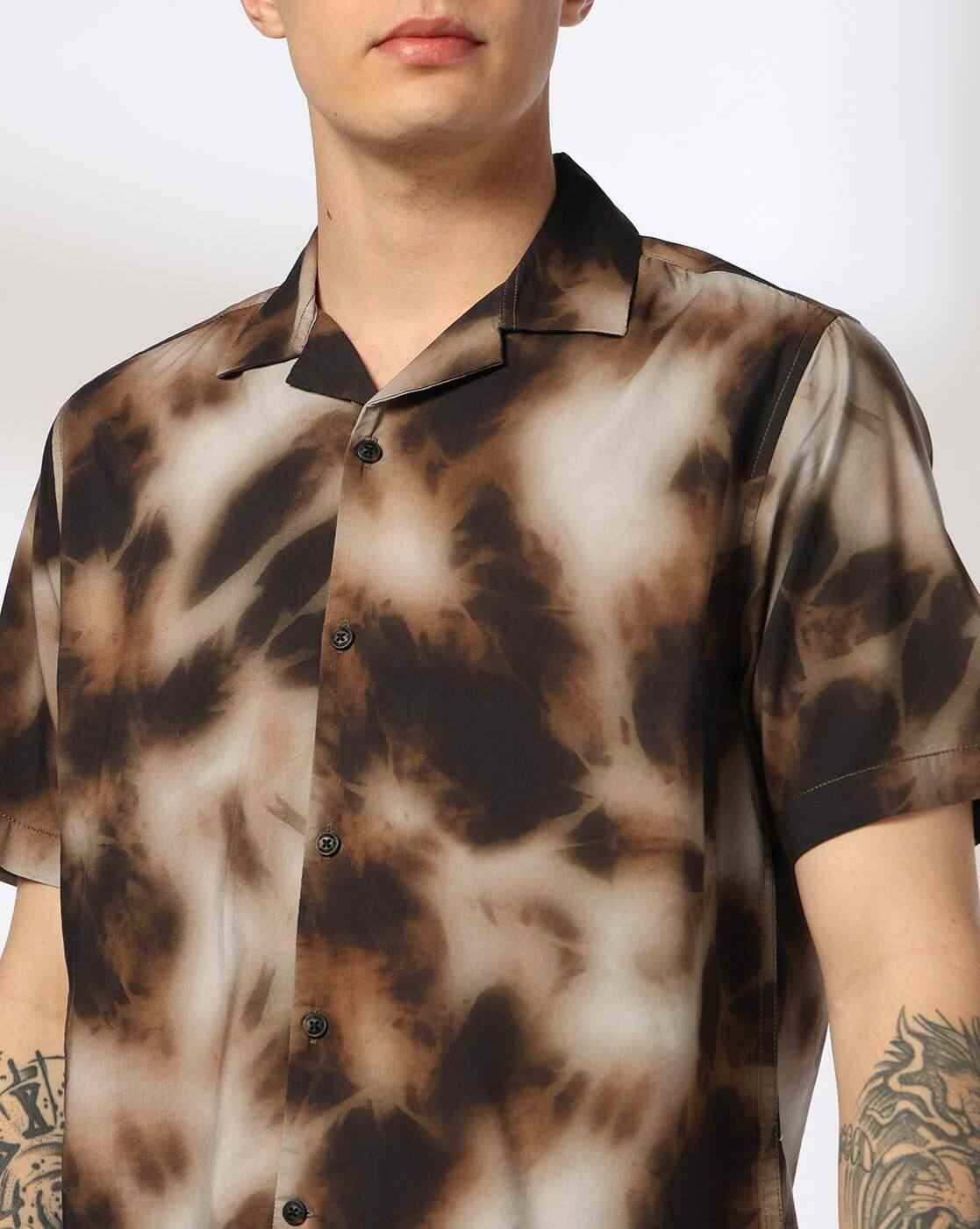 Lee Cooper | Men All-Over Print Resort Regular Fit Shirt|3