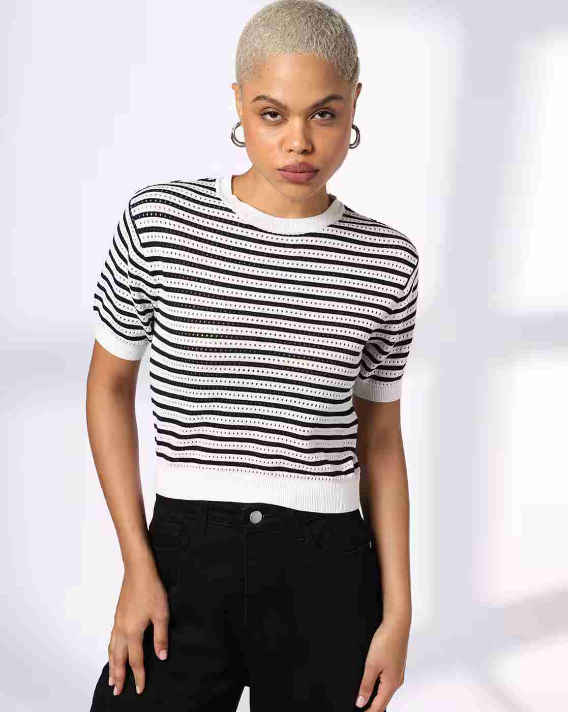 Lee Cooper | Flat knit tee, jet black, m|0