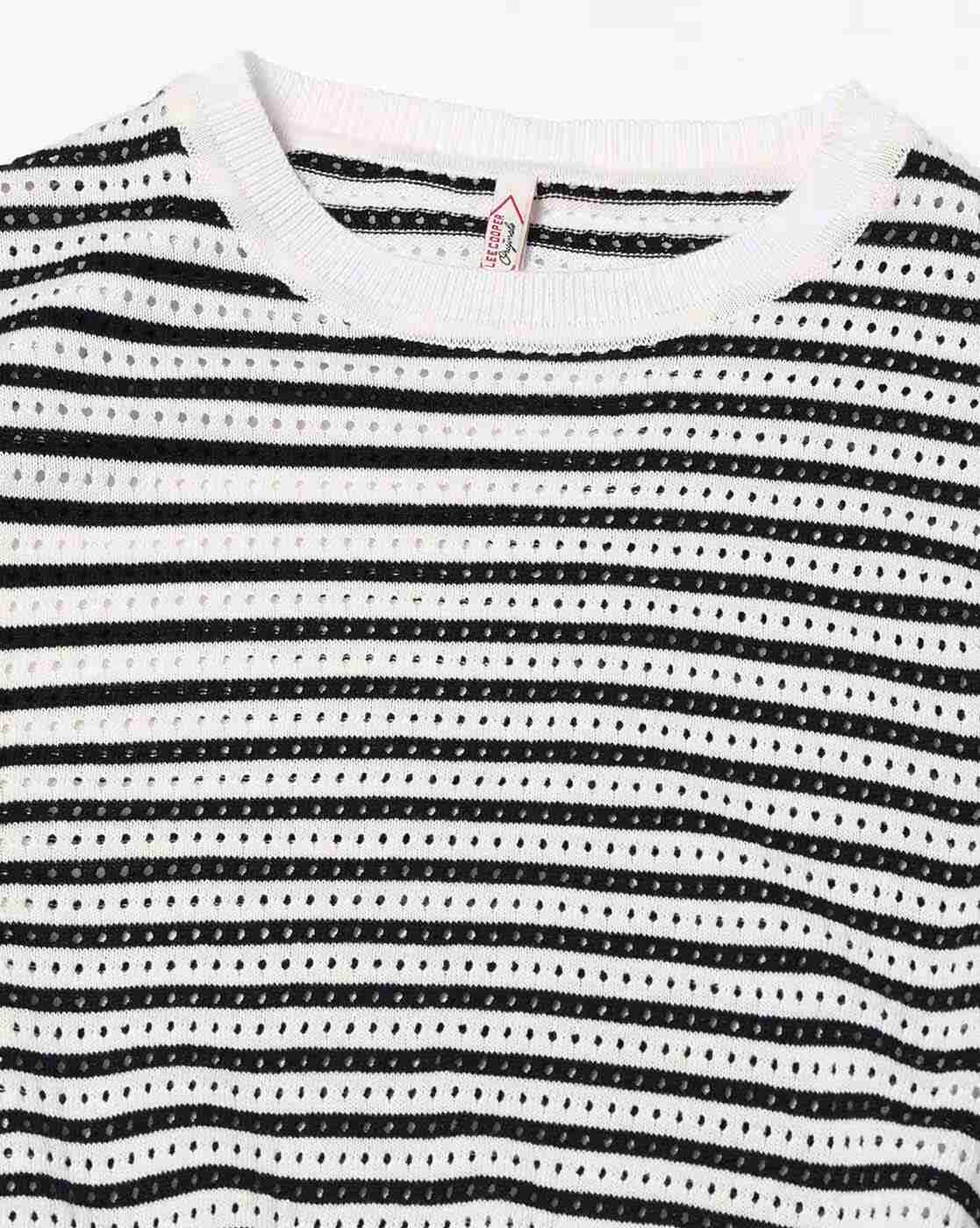 Lee Cooper | Flat knit tee, jet black, m|4