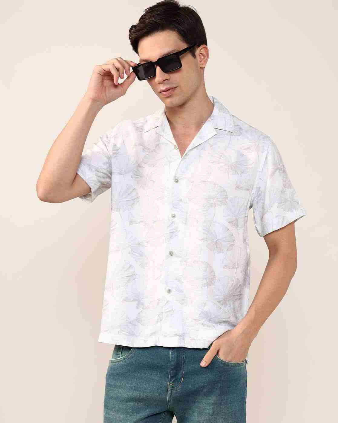 Men All-Over Print Resort Fit Shirt