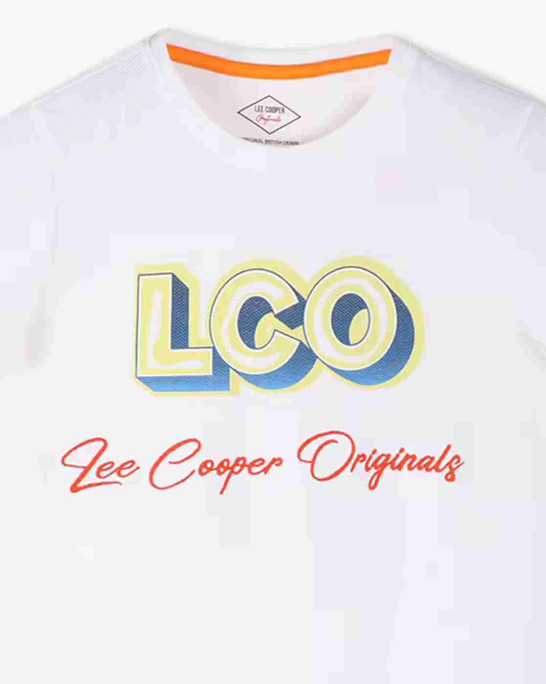 Lee Cooper | Boys Logo Print Regular Fit Round-Neck T-Shirt|2