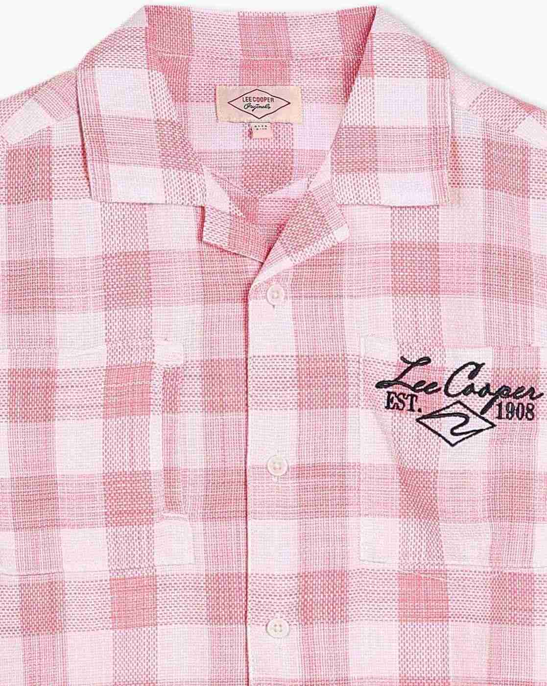 Lee Cooper | Boys Checked Relaxed Fit Shirt & Shorts Set|0