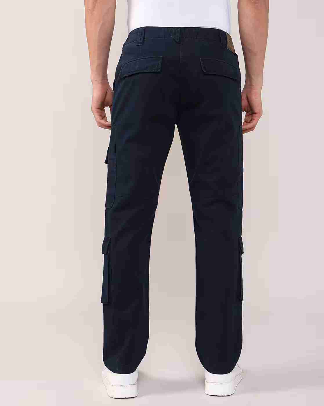 Lee Cooper | Men Regular Fit Cargo Pants|2