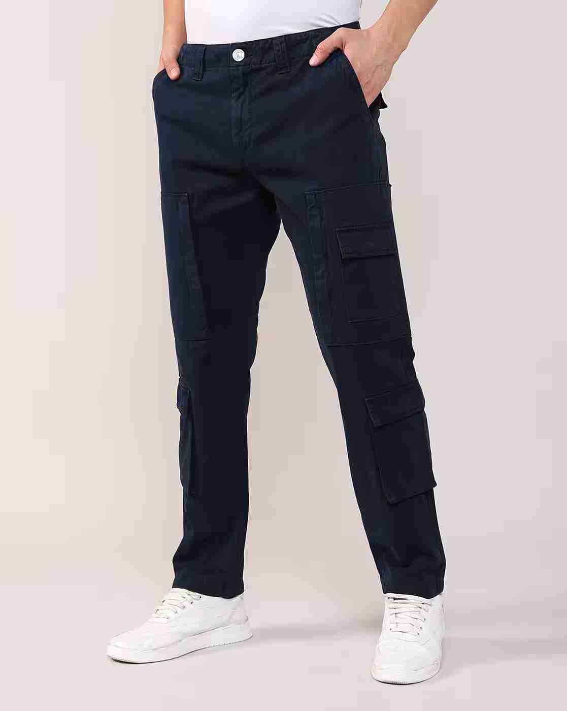 Lee Cooper | Men Regular Fit Cargo Pants|3