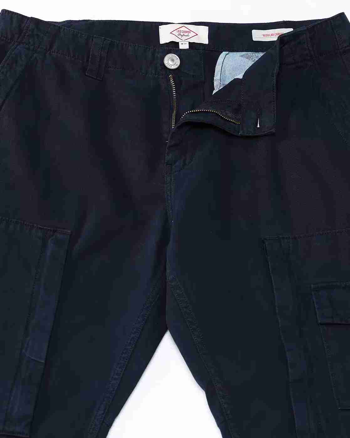Lee Cooper | Men Regular Fit Cargo Pants|5