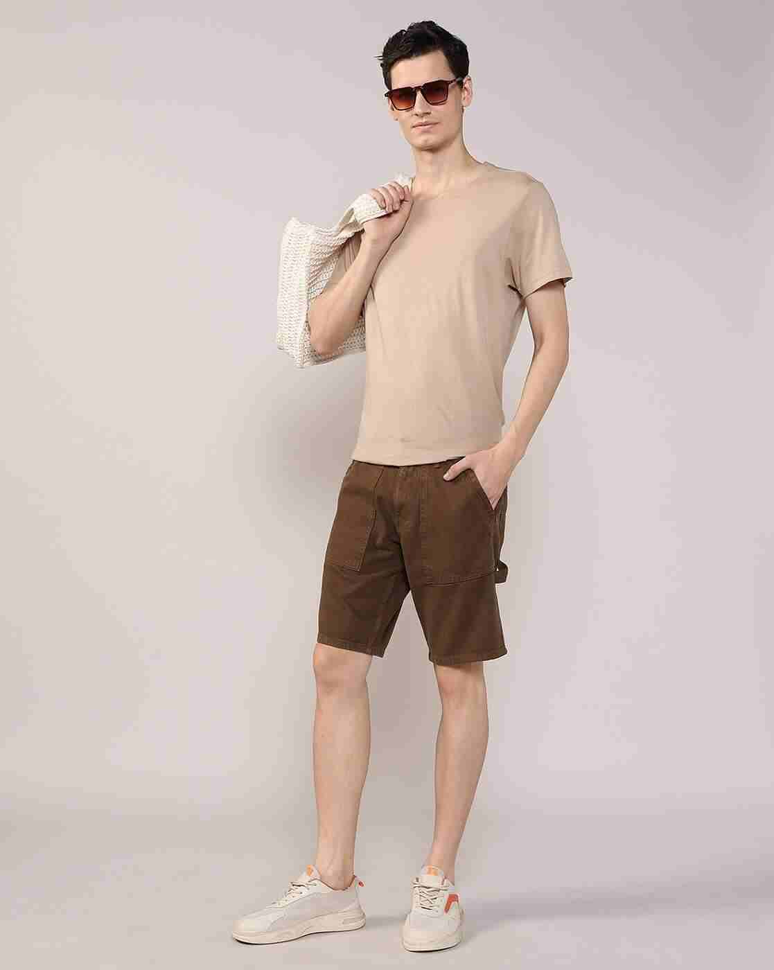 Lee Cooper | Men Regular Fit Cargo Shorts|0