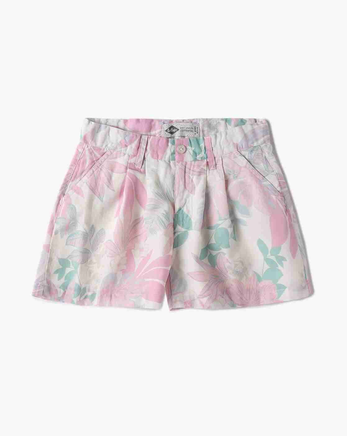 Lee Cooper | Girls Floral Print Peplum Top & Shorts Set|3