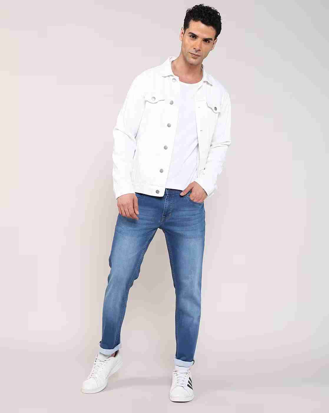 Lee Cooper | Men Mid-Wash Slim Fit Jeans|0