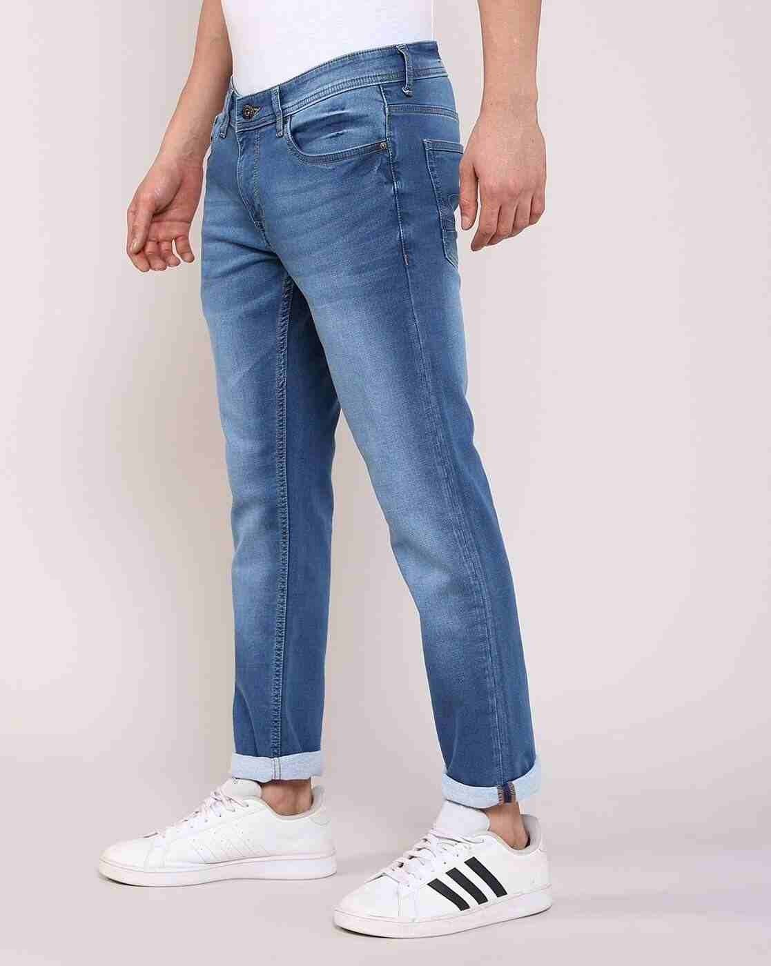 Lee Cooper | Men Mid-Wash Slim Fit Jeans|2