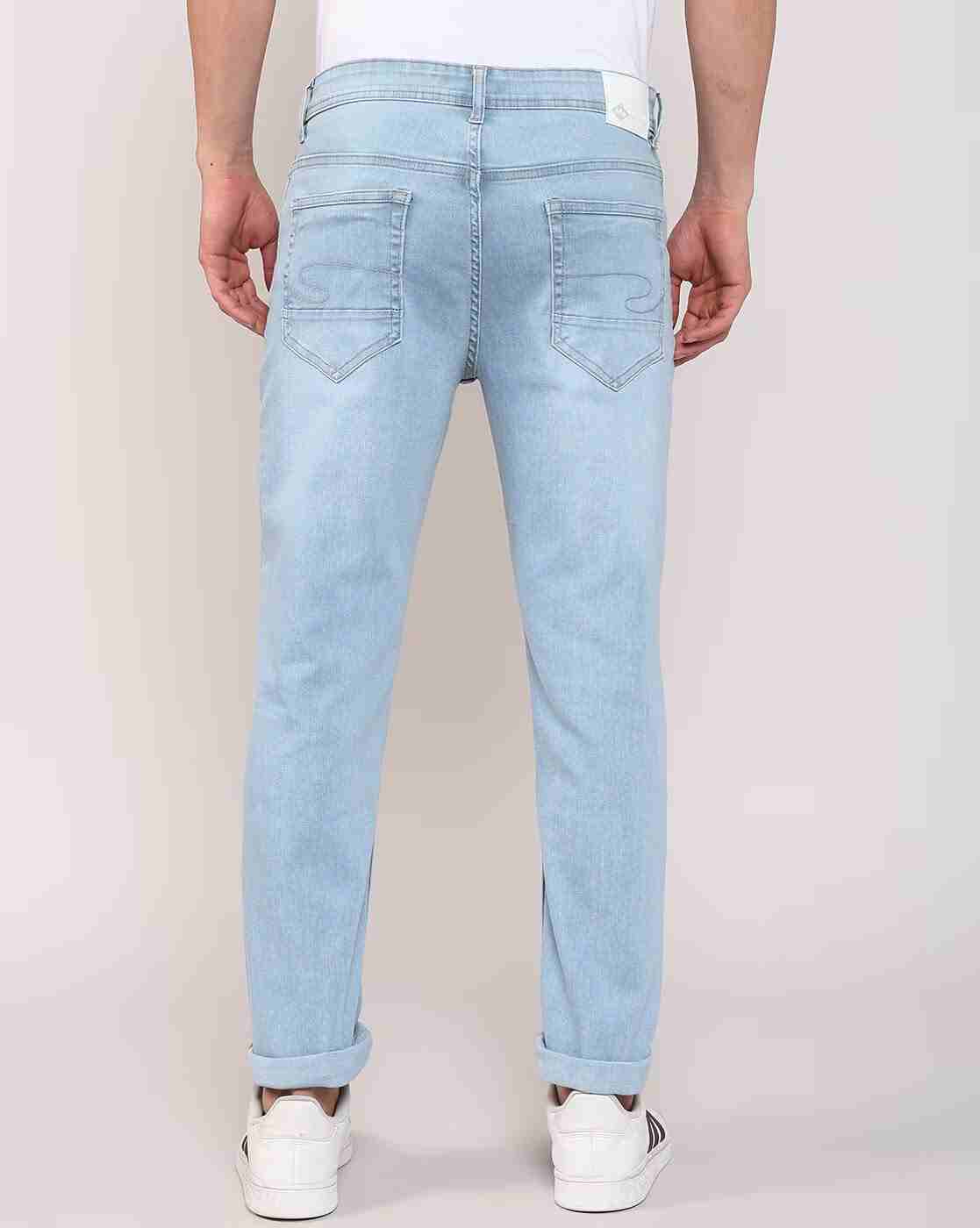 Lee Cooper | Men Lightly Washed Straight Jeans|3