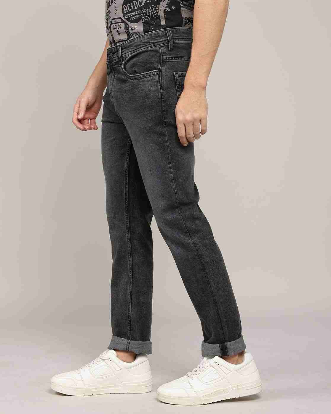 Lee Cooper | Men Lightly Washed Straight Jeans|1