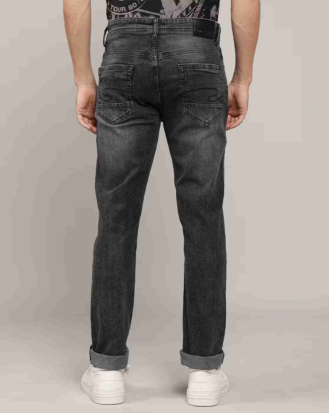 Lee Cooper | Men Lightly Washed Straight Jeans|2