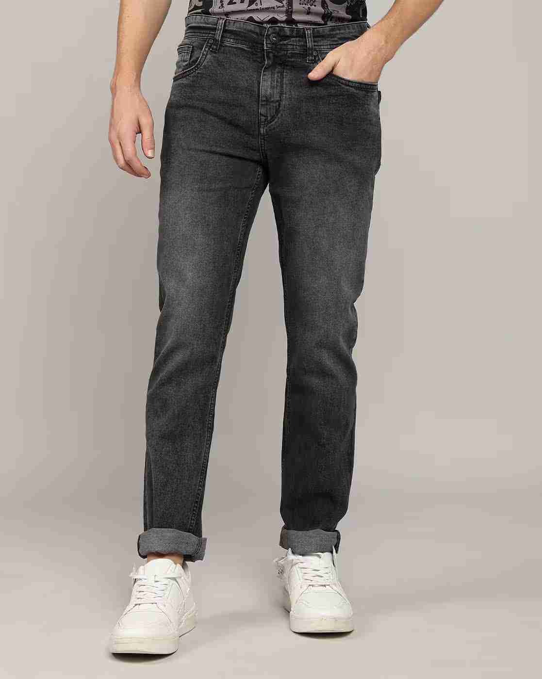 Lee Cooper | Men Lightly Washed Straight Jeans|3