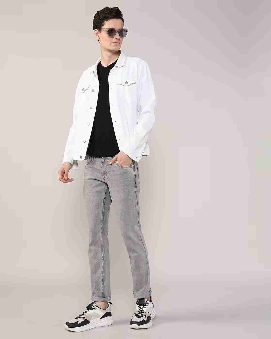 Lee Cooper | Men Mid-Wash Slim Fit Jeans|0