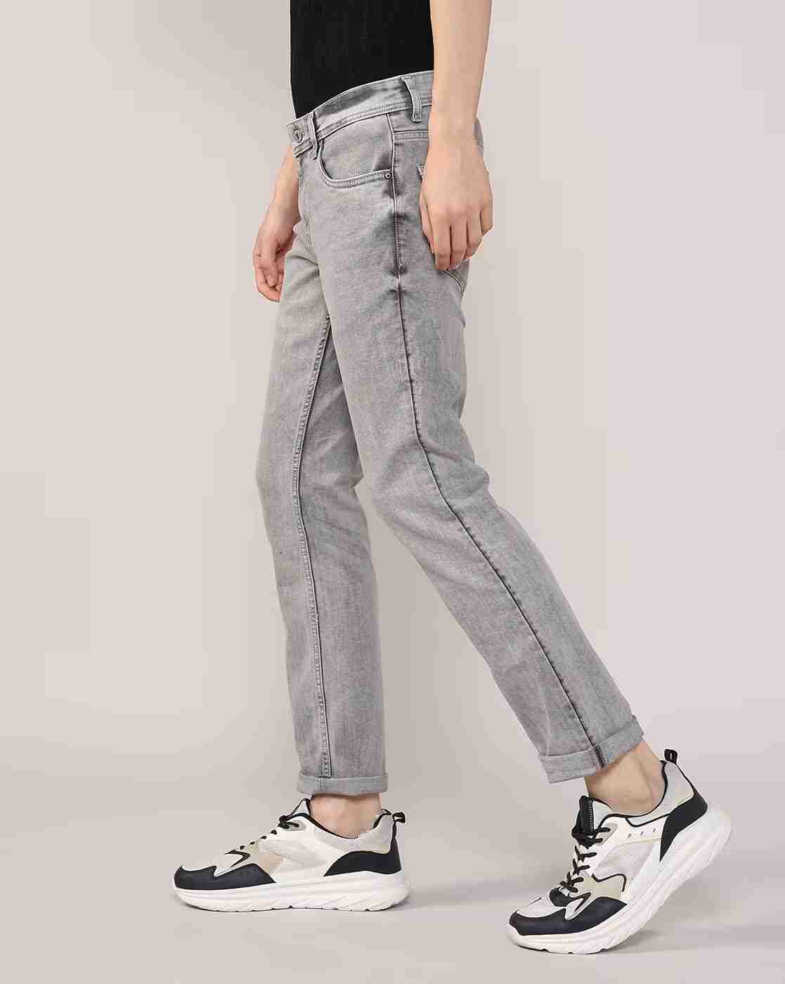 Lee Cooper | Men Mid-Wash Slim Fit Jeans|1
