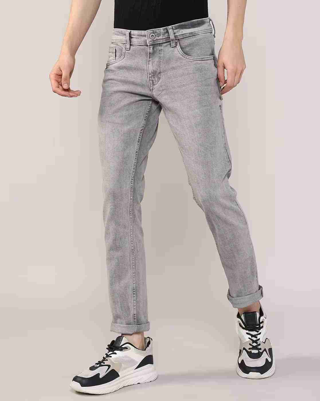 Lee Cooper | Men Mid-Wash Slim Fit Jeans|3