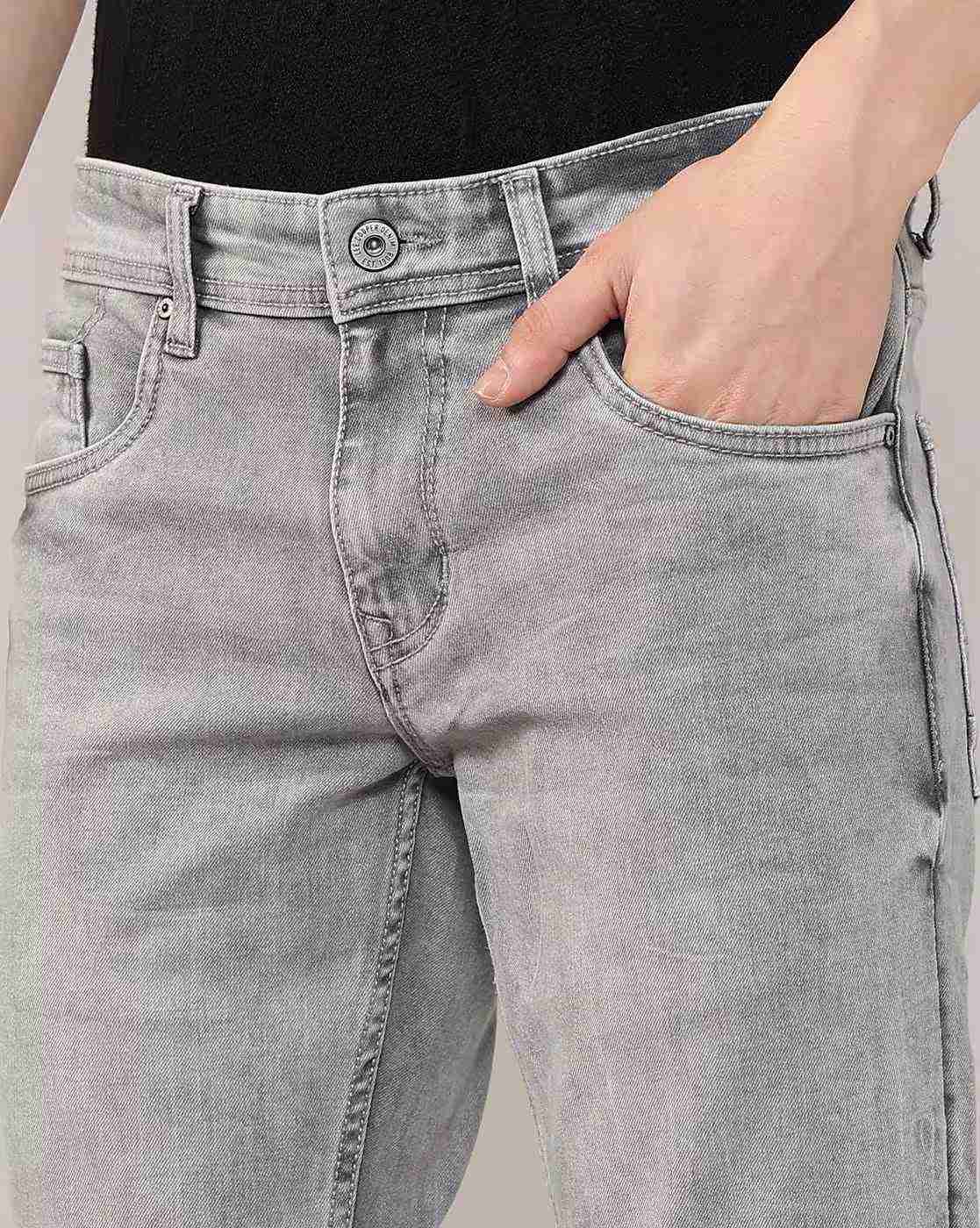 Lee Cooper | Men Mid-Wash Slim Fit Jeans|4