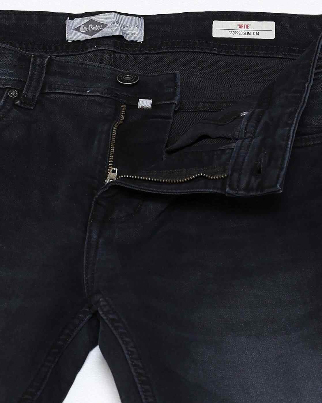 Lee Cooper | Men Lightly Washed Slim Fit Jeans|5