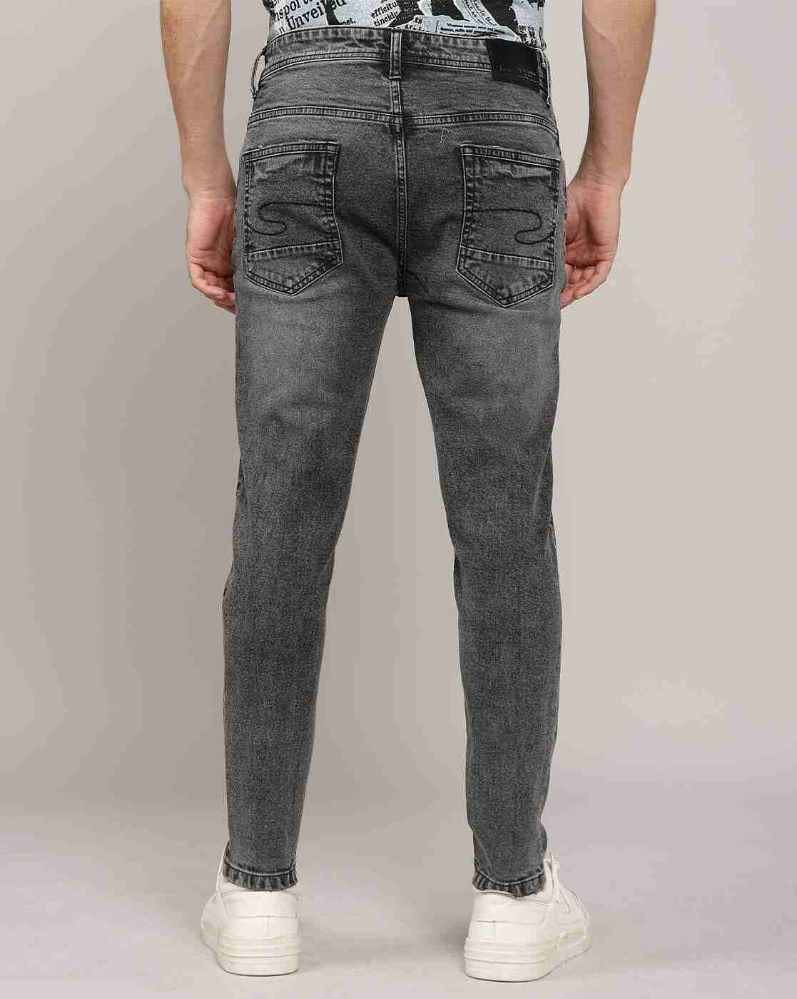 Lee Cooper | Men Lightly Washed Slim Fit Jeans|2