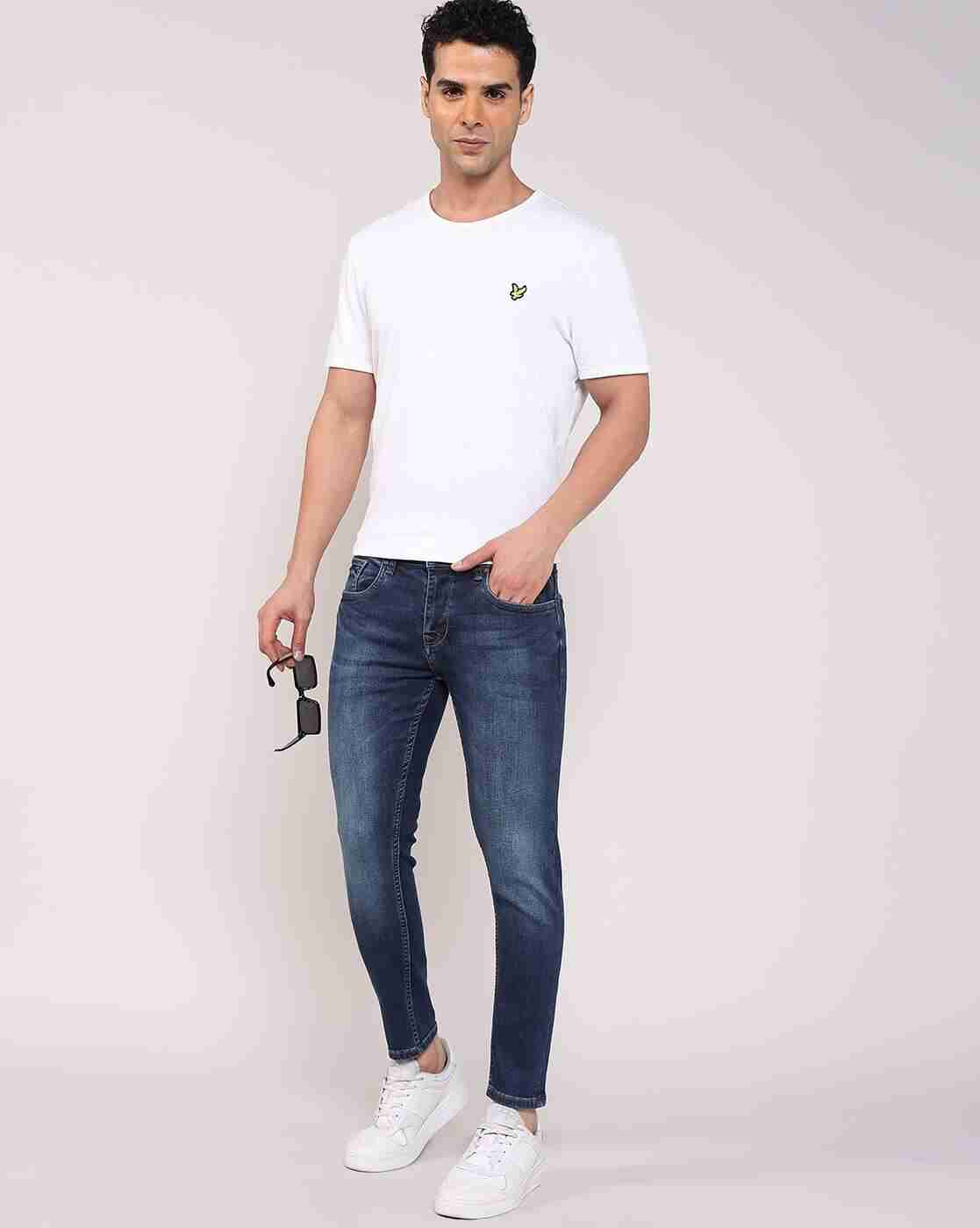 Lee Cooper | Men Lightly Washed Slim Fit Jeans|0