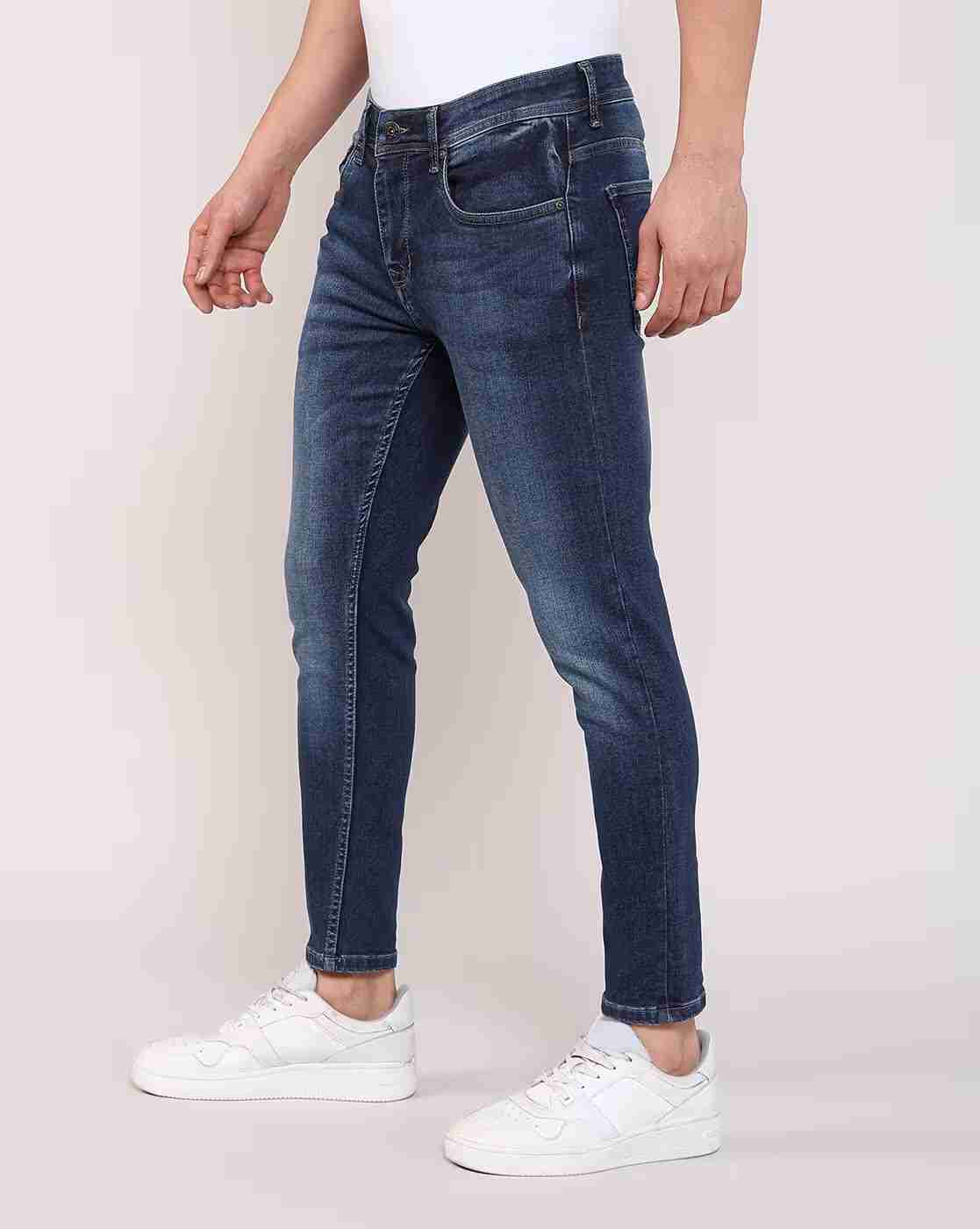 Lee Cooper | Men Lightly Washed Slim Fit Jeans|2