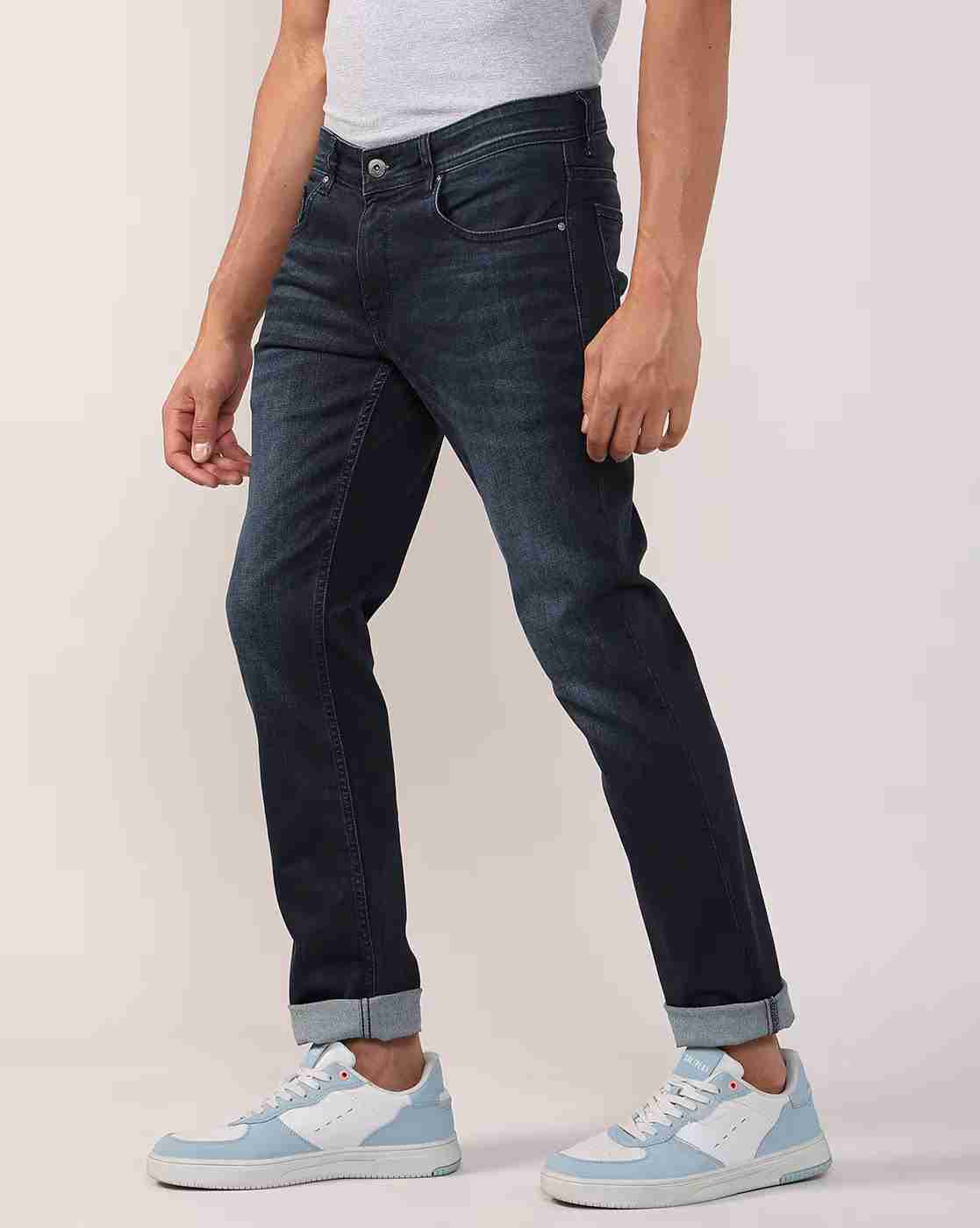 Lee Cooper | Men Lightly Washed Slim Fit Jeans|1