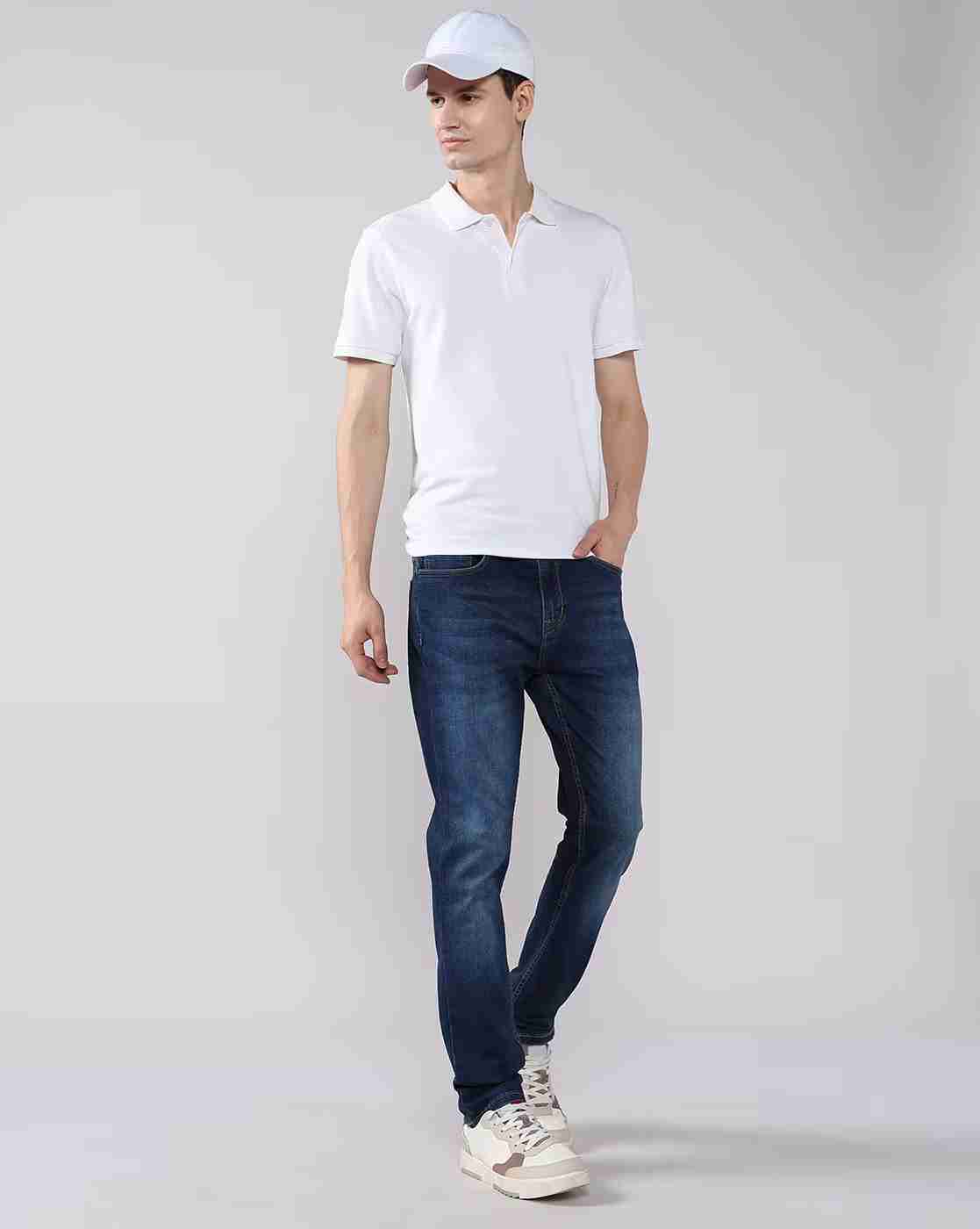 Lee Cooper | Men Lightly Washed Straight Jeans|0