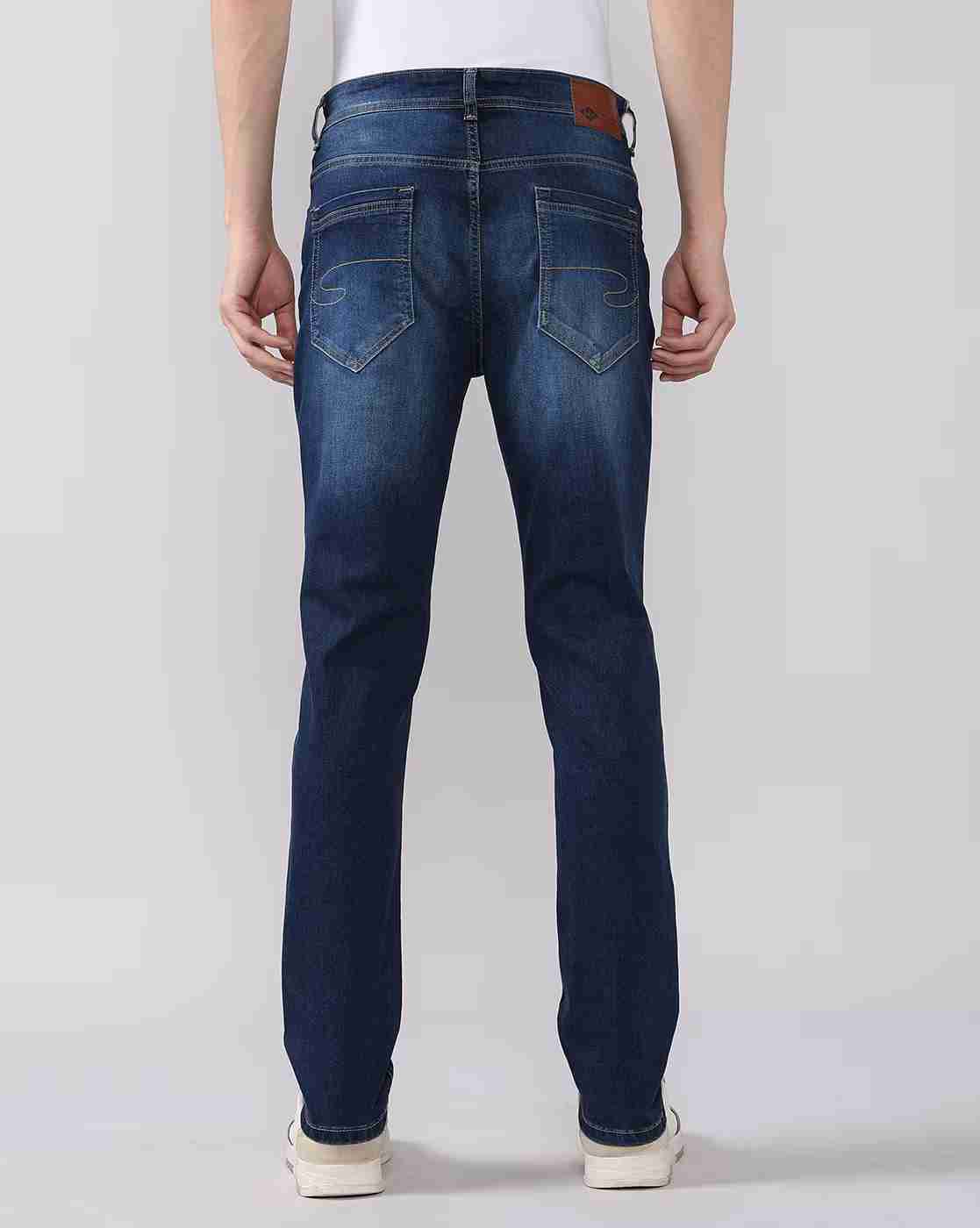 Lee Cooper | Men Lightly Washed Straight Jeans|2