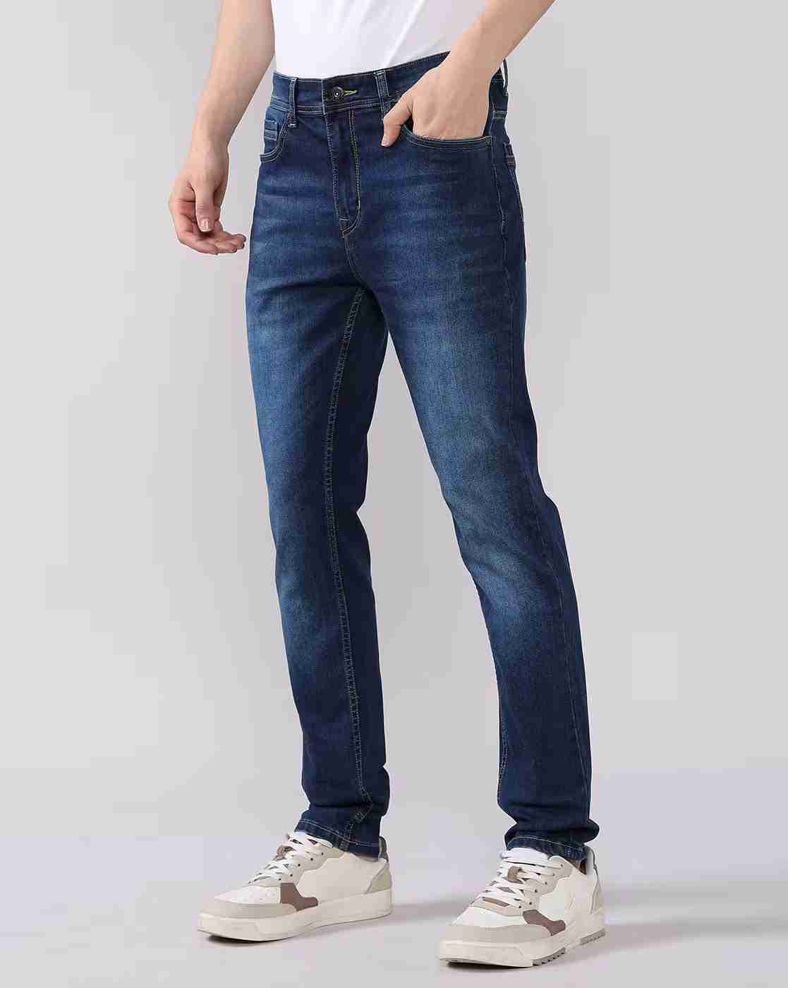 Lee Cooper | Men Lightly Washed Straight Jeans|3
