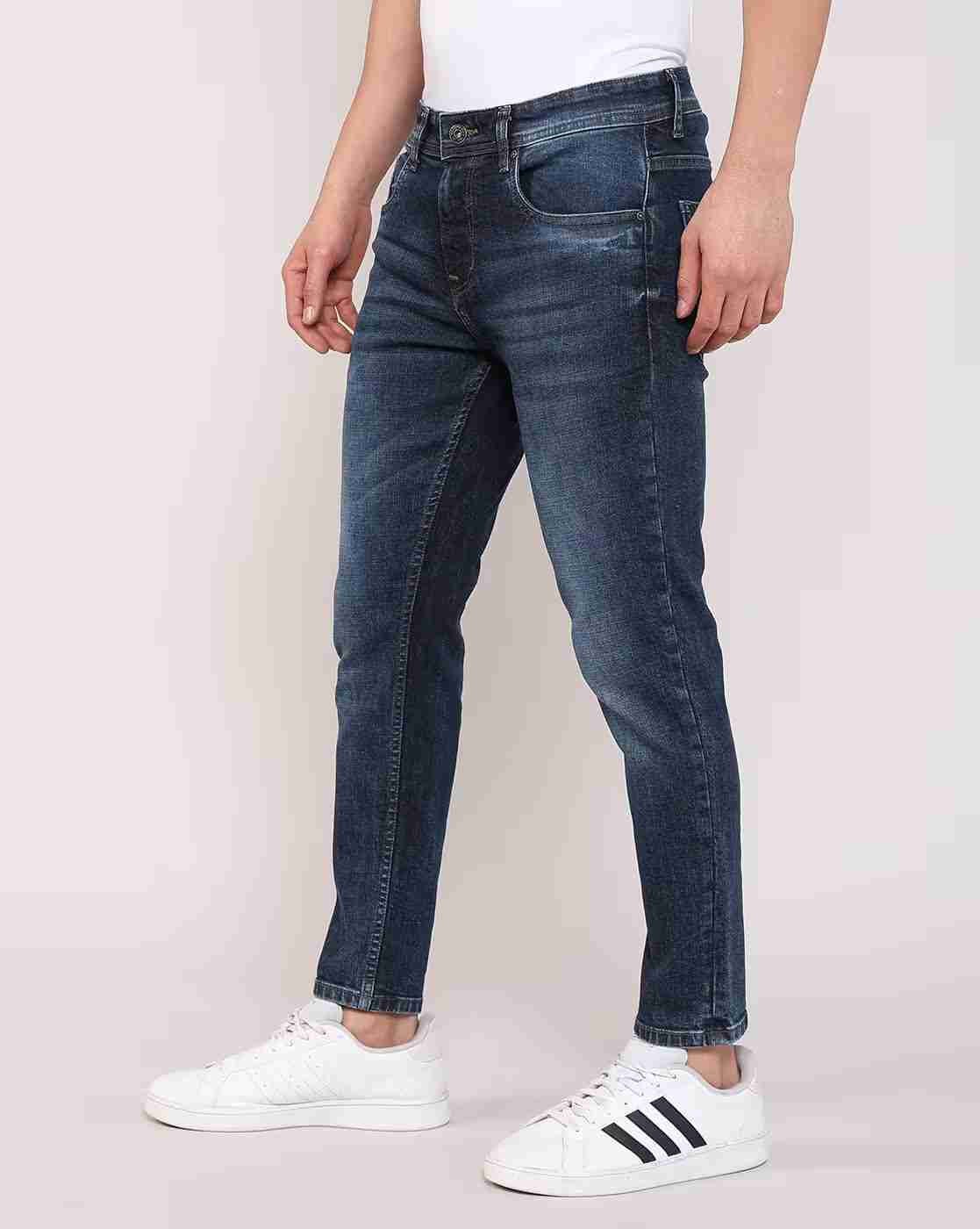 Lee Cooper | Men Lightly Washed Slim Fit Jeans|2