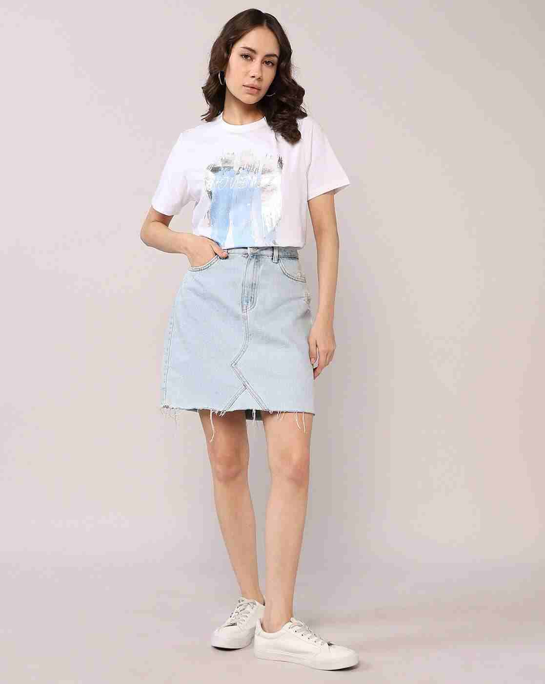 Lee Cooper | Women Graphic Print Regular Fit Crew-Neck T-Shirt|3