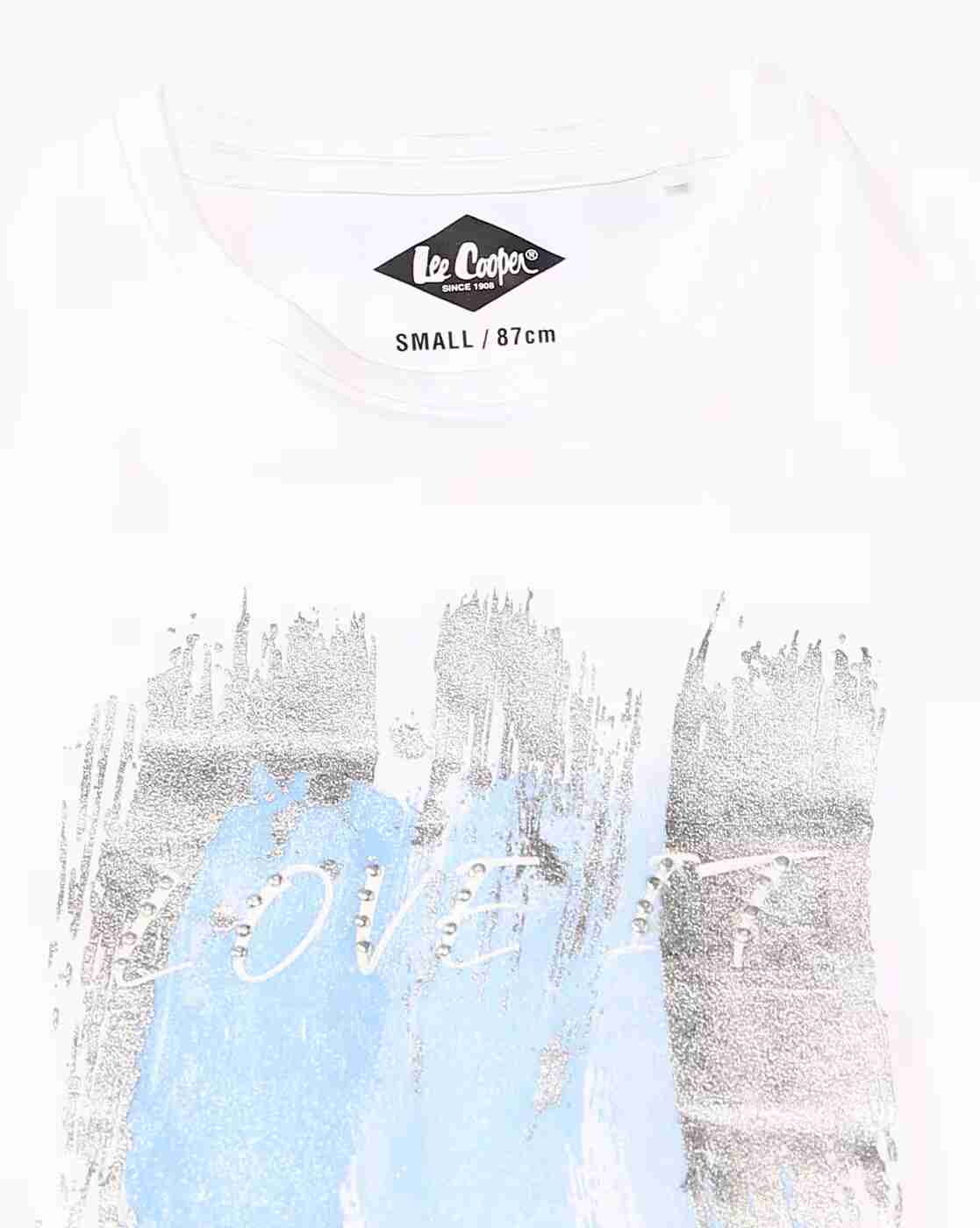 Lee Cooper | Women Graphic Print Regular Fit Crew-Neck T-Shirt|6