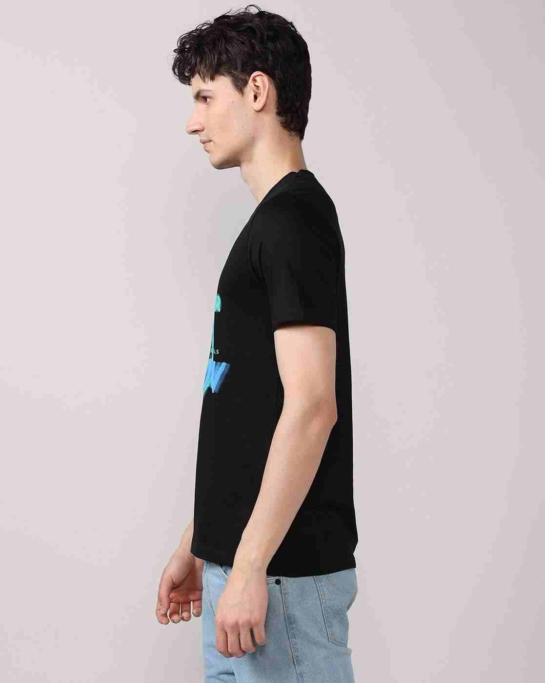 Lee Cooper | Men Printed Regular Fit Crew-Neck T-Shirt|1