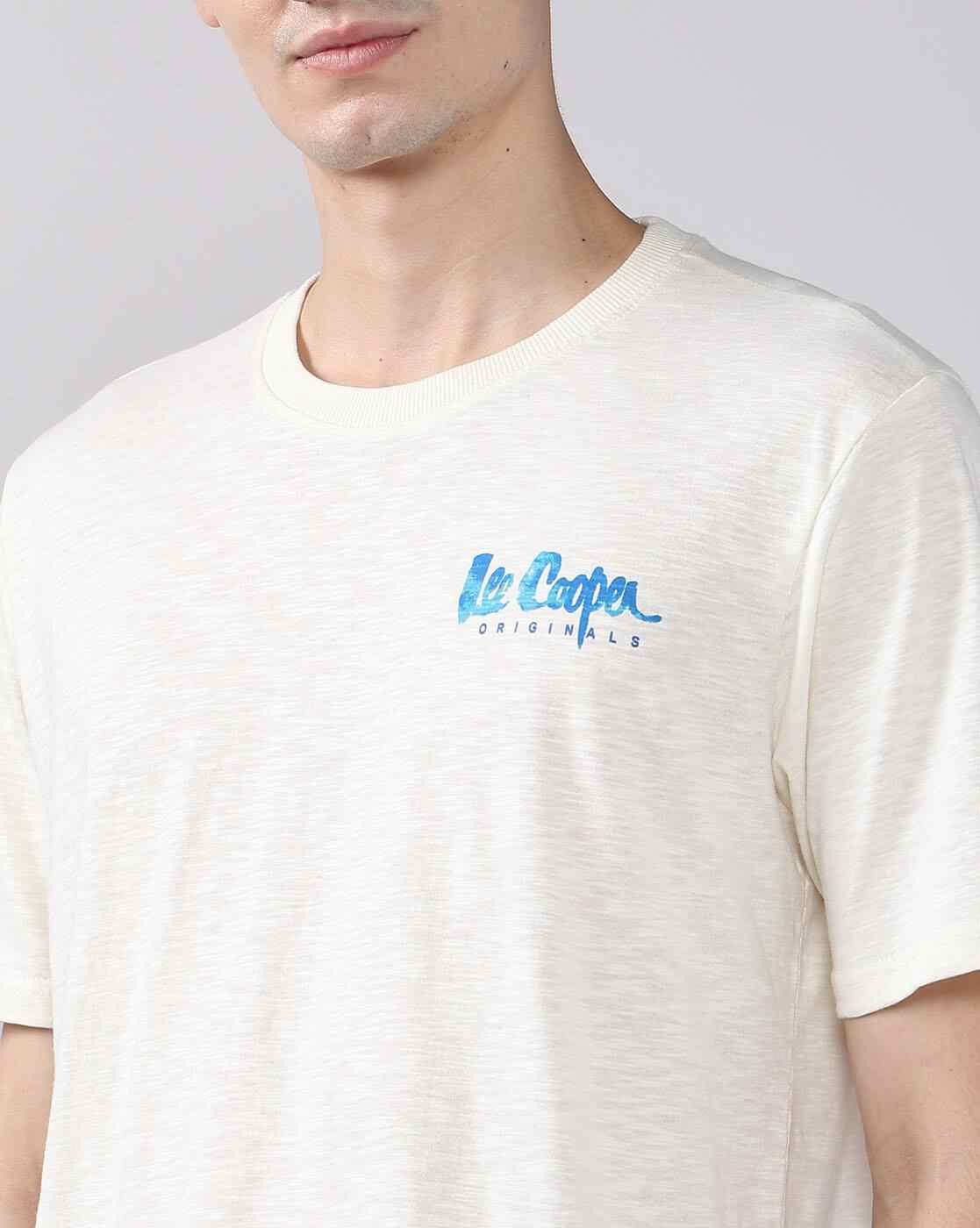 Lee Cooper | Men Graphic Print Regular Fit Crew-Neck T-Shirt|5