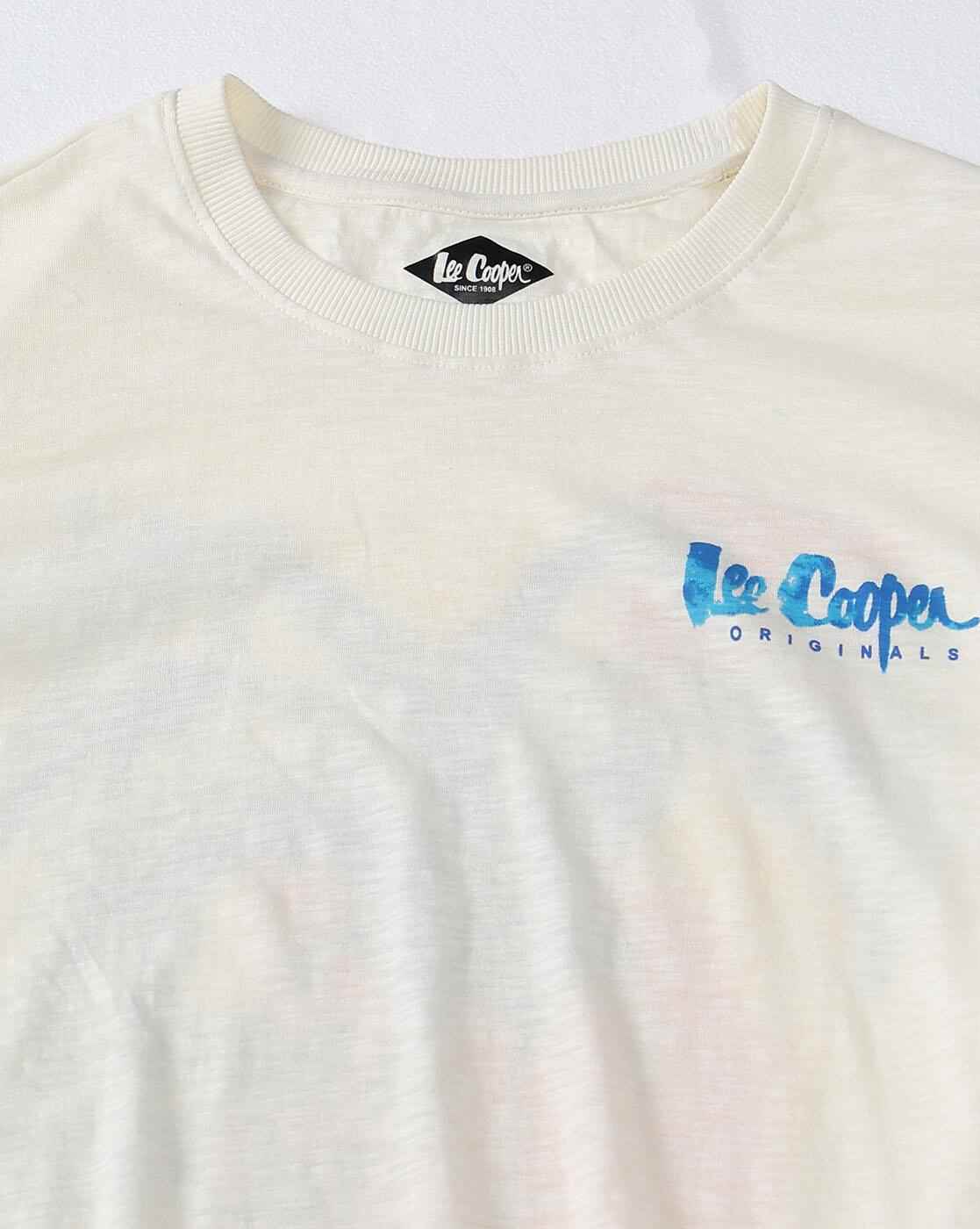 Lee Cooper | Men Graphic Print Regular Fit Crew-Neck T-Shirt|6