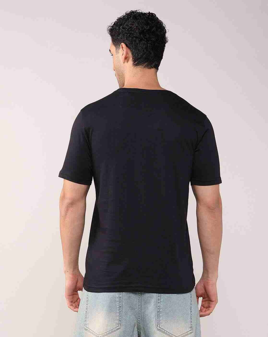 Lee Cooper | Men Regular Fit V-Neck T-Shirt|2
