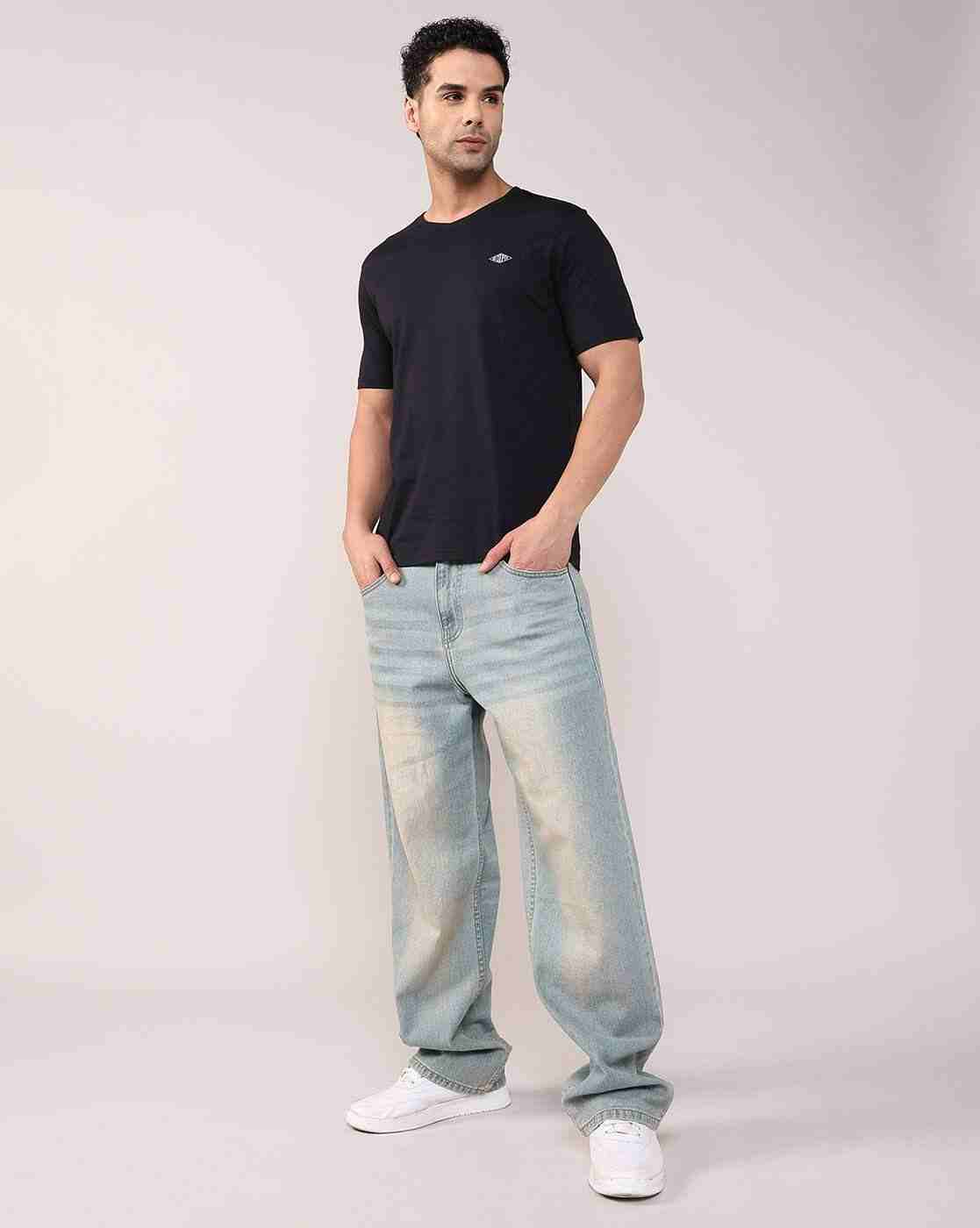Lee Cooper | Men Regular Fit V-Neck T-Shirt|3