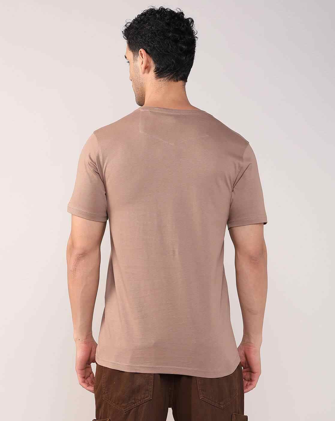 Lee Cooper | Men Regular Fit V-Neck T-Shirt|3